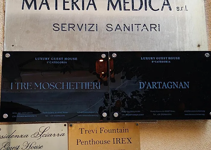 Bed & Breakfast I Tre Moschettieri - D'artagnan Luxury Roma
